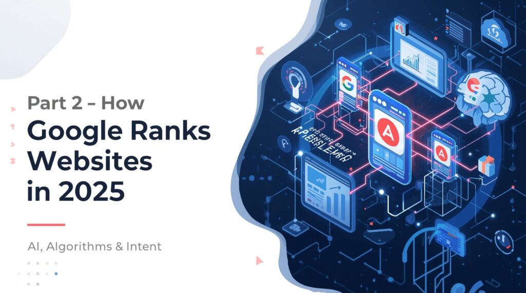 PART 2 How Google Ranks Websites in 2025 (AI, Algorithms & Intent) INFORMATIVEHIVE