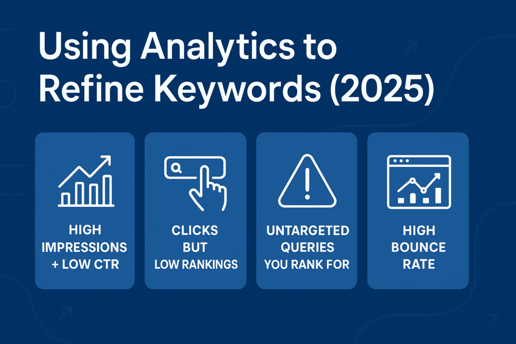 Using Analytics to Refine Keywords