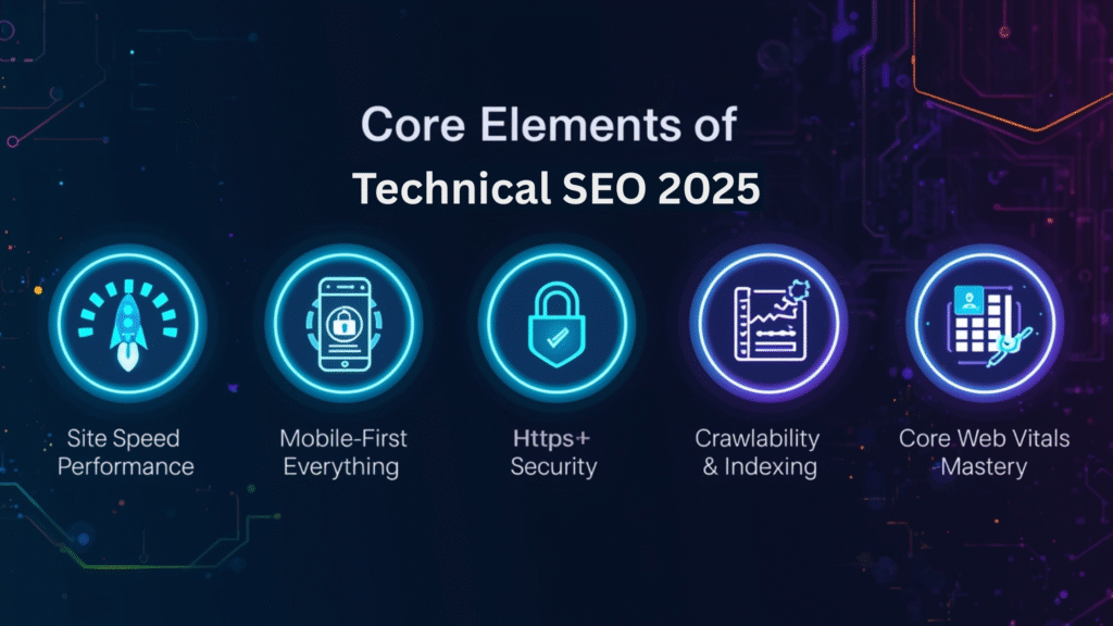 Core Elements of Technical SEO 2025